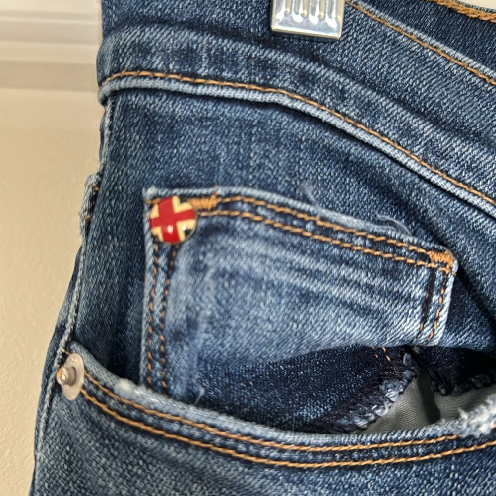 Hudson Nico Midrise Ankle Skinny Jeans 👖 28 - Picture 3 of 13